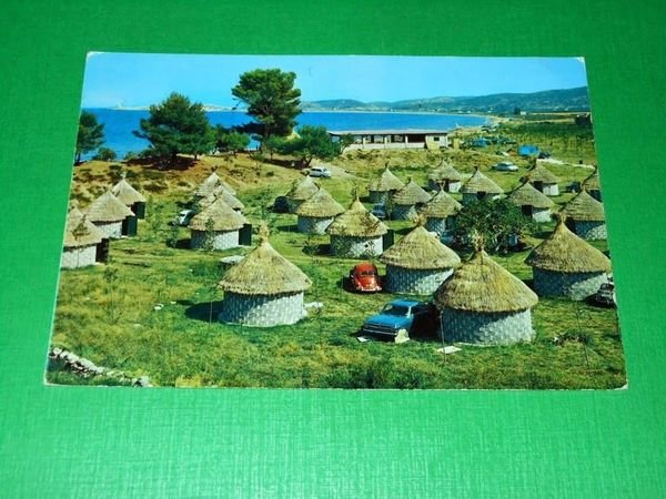 Cartolina Vieste - Gargano - Campeggio di Capo Vieste 1973