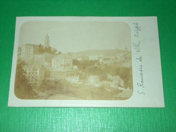 Cartolina Genova - Santuario S. Francesco da Paola 1902