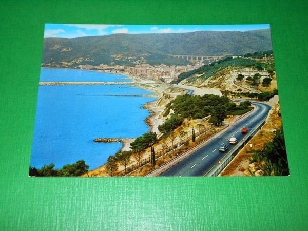 Cartolina Marina di Andora - Panorama 1975 ca