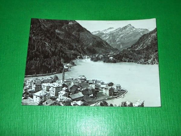 Cartolina Dolomiti - Alleghe verso il Masarè col gruppo Sansone …