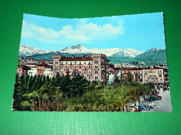 Cartolina Biella - Palazzo Ronco 1960