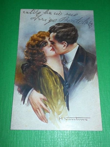 Cartolina illustrata da M. Santino 1919