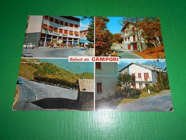 Cartolina Saluti da Campori - Albergo Ristorante Bernero 1981