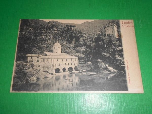 Cartolina Portofino - S. Fruttuoso 1910 ca