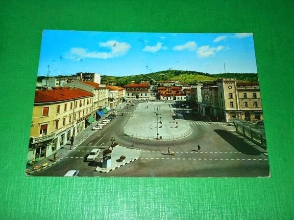 Cartolina Monfalcone - Piazza della Repubblica 1972