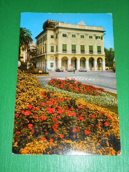 Cartolina Chiavari - Il Palazzo Comunale 1968