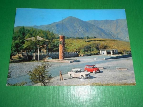 Cartolina Colle del Lys - Ristorante Bar "La Pineta" 1966