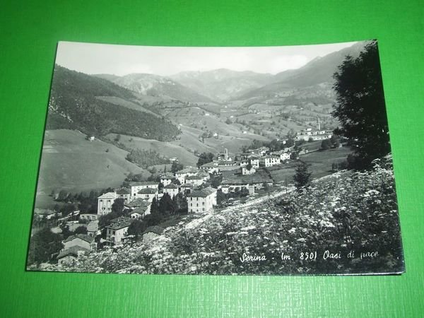 Cartolina Serina - Scorcio panoramico 1950 ca