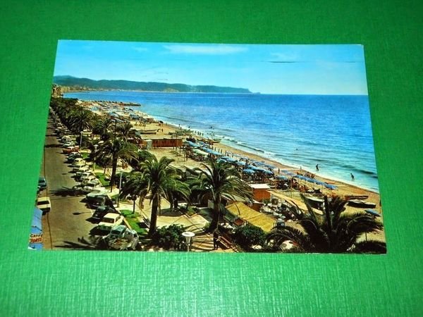 Cartolina Ceriale - Lungomare - Spiaggia 1969
