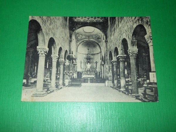 Cartolina Carrara - Interno del Duomo 1955 ca