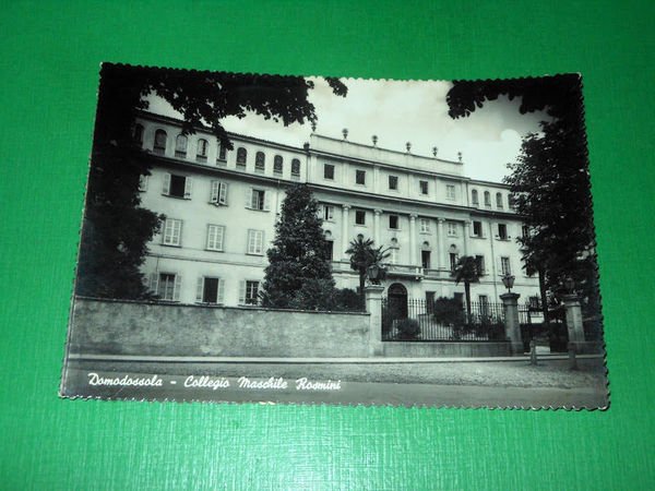 Cartolina Domodossola - Collegio Maschile Rosmini 1953