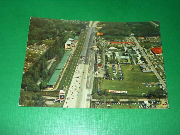 Cartolina Autodromo Nazionale di Monza dall' aereo 1970