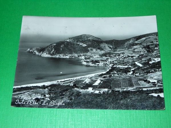 Cartolina Isola d' Elba - La Biodola 1958