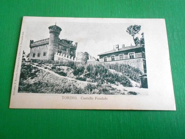 Cartolina Torino - Castello Feudale 1925 ca