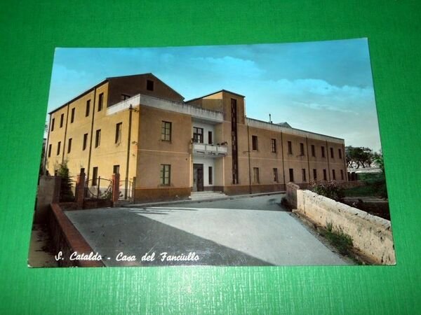 Cartolina S. Cataldo - Casa del Fanciullo 1960 ca.