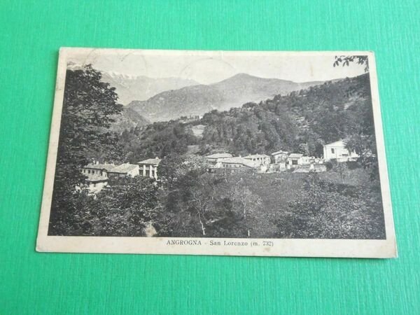 Cartolina Angrogna - San Lorenzo - Panorama 1934. | Immagine principale