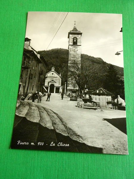 Cartolina Finero - La Chiesa 1955 ca
