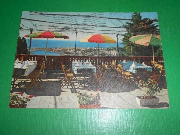 Cartolina Genova Righi - Panorama dal Ristorante Montallegro 1960
