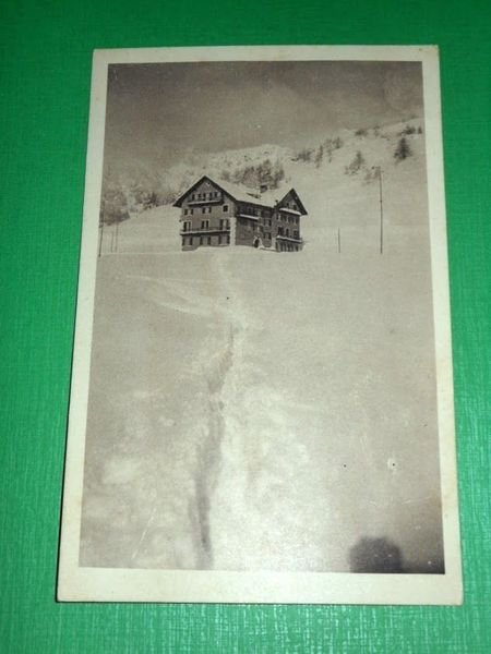 Cartolina Clavieres - Hotel Savoia 1935