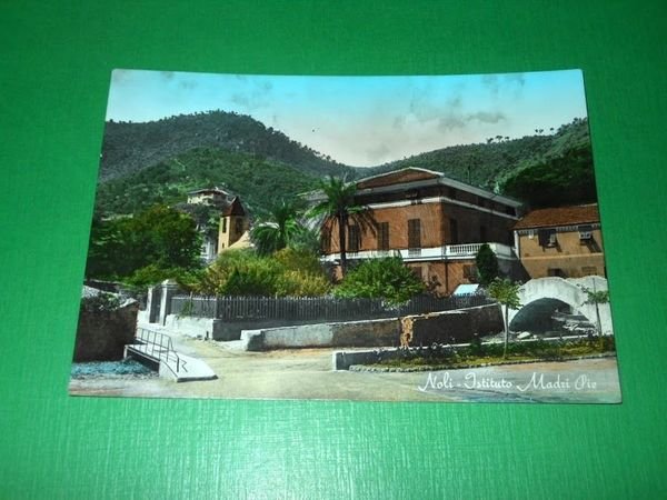 Cartolina Noli - Istituto Madri Pie 1957