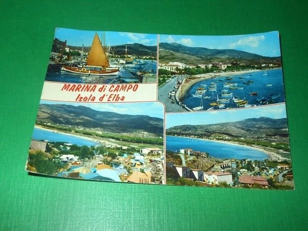 Cartolina Marina di Campo - Isola d'Elba - Vedute diverse …