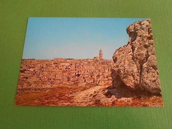 Cartolina Matera - Panorama 1970 ca