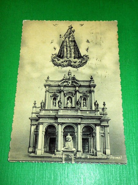 Cartolina Parma - Santuario B. V. di Fontanellato 1963