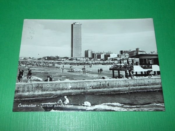 Cartolina Cesenatico - Scorcio panoramico 1962
