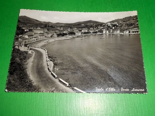 Cartolina Isola d' Elba - Porto Azzurro 1955