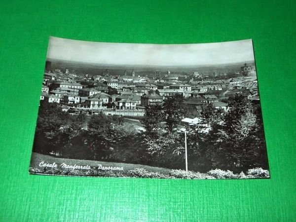 Cartolina Casale Monferrato - Panorama 1954