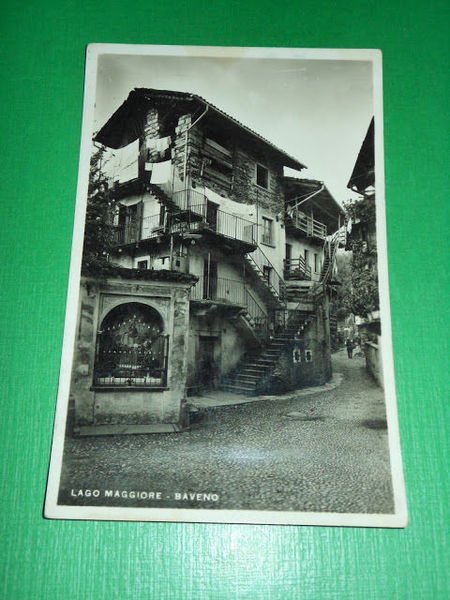 Cartolina Lago Maggiore - Baveno - Particolare 1943