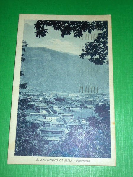 Cartolina S. Antonio di Susa - Panorama 1936