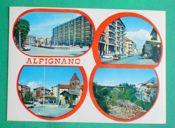 Cartolina Alpignano - 1966