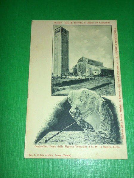 Cartolina Burano - Isola di Forcello - Il Duomo - …