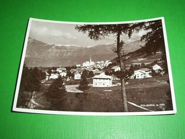 Cartolina Folgaria ( Trento ) - Scorcio panoramico 1938.