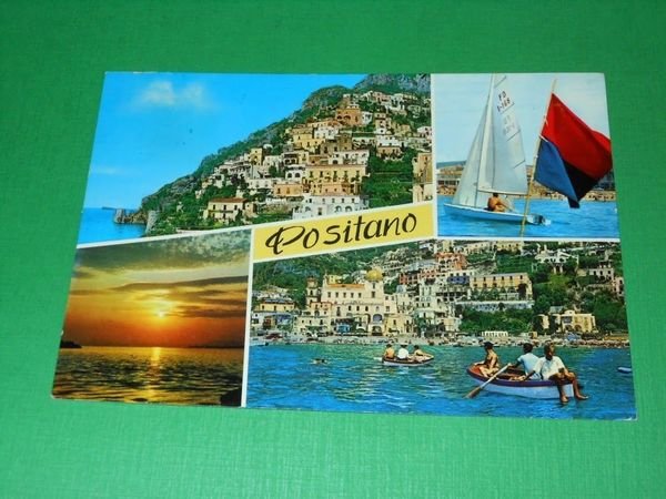 Cartolina Positano - Vedute diverse 1970