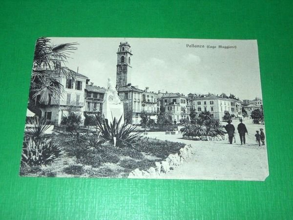 Cartolina Pallanza ( Lago Maggiore ) - Particolare 1920 ca