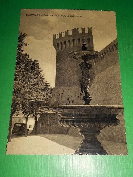 Cartolina Corinaldo - Sperone delle mura malatestiane 1950 ca | Immagine Gallery 1