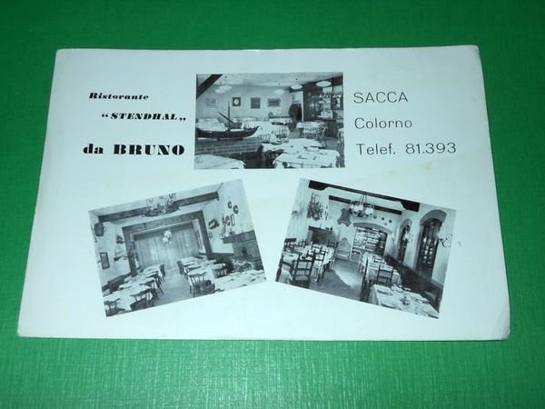 Cartolina Sacca ( Colorno ) - Ristorante Stendhal Da Bruno …