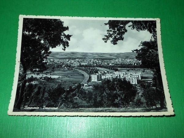 Cartolina Benevento - Panorama - 1957
