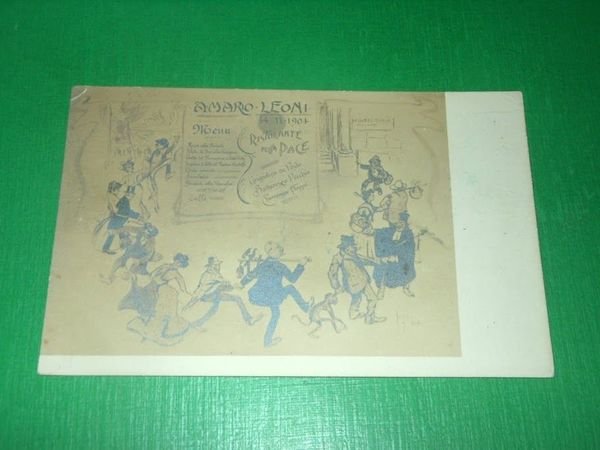 Cartolina Roma - Ristorante della Pace 1910 ca