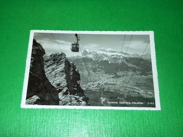 Cartolina Funivia Cortina - Faloria 1940 | Immagine Gallery 1