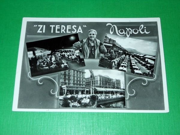 Cartolina Napoli ( S. Lucia ) - Ristorante Zi Teresa …