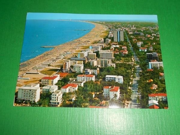 Cartolina Milano Marittima ( Cervia ) - Veduta aerea 1969