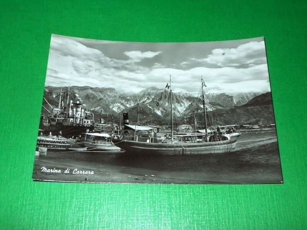 Cartolina Marina di Carrara - Particolare 1950 ca