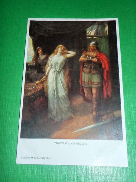 Cartolina Opera Lirica - R. Wagner - Tristan und Isolde …