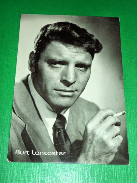 Cartolina Cinema - Attore Burt Lancaster 1960 ca