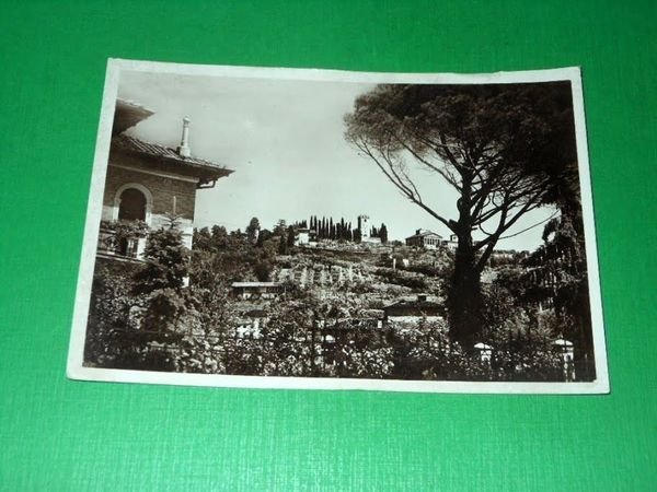 Cartolina Conegliano Veneto - Castello dal Parco Rocca 1934
