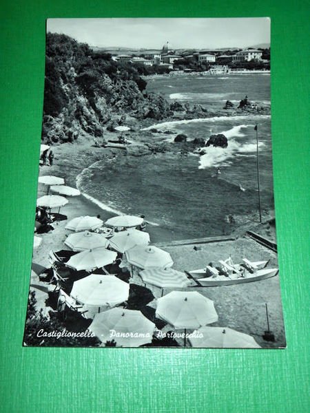 Cartolina Castiglioncello - Panorama Portovecchio 1958