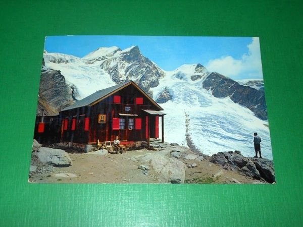 Cartolina Gruppo del Monte Rosa - Rifugio Mezzalama e Punta …